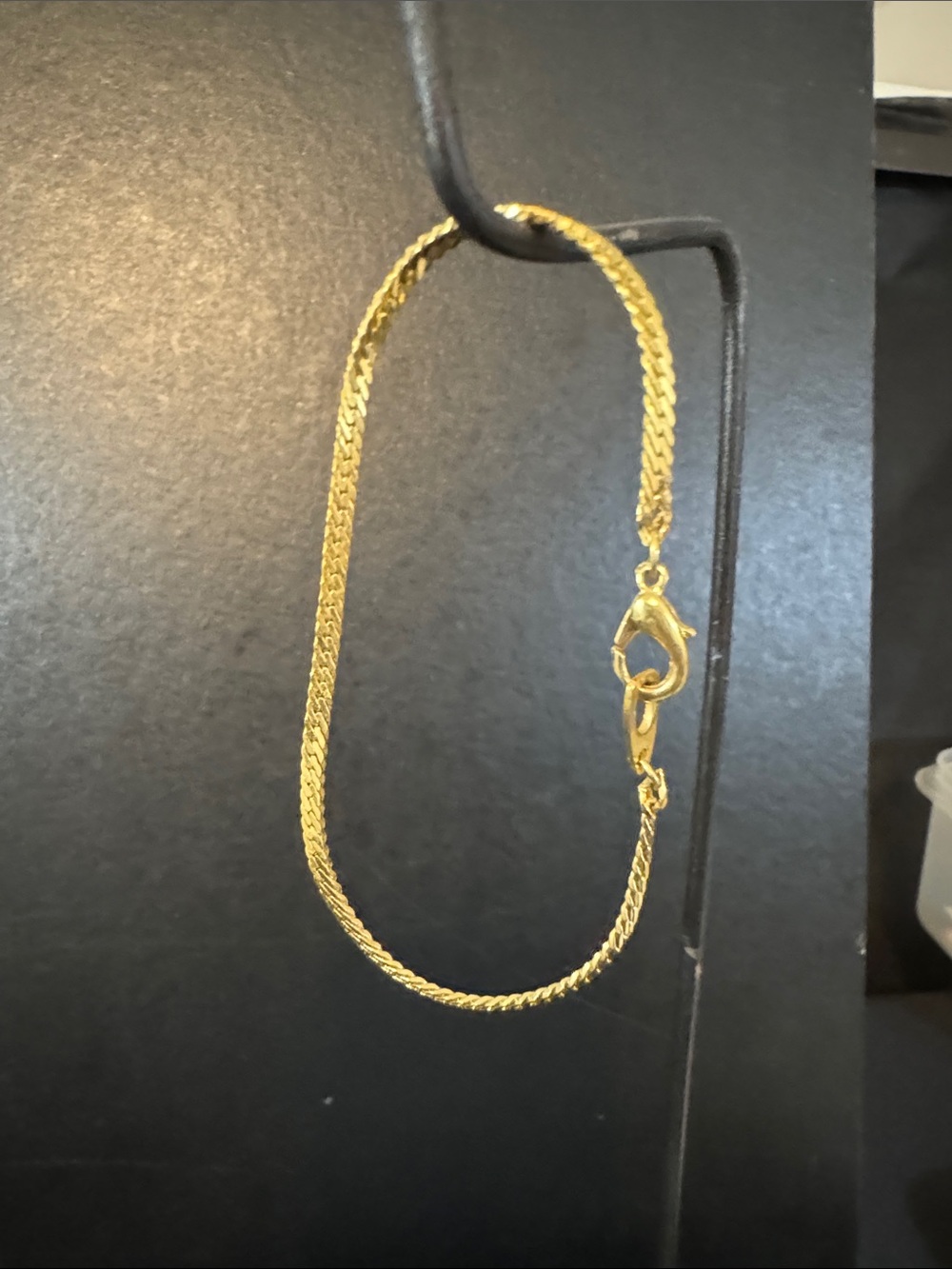 Gold Rope Chain Bracelet - Classic Women's Jewelry